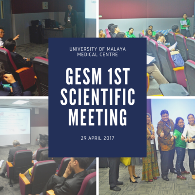 GESM – 1st Scientific Meeting